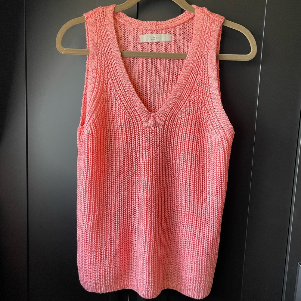 Loft Sweater Vest EUC
